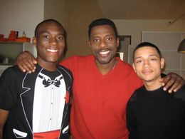 Melvin Mogoli, Eamonn Walker & Joshua Rivera