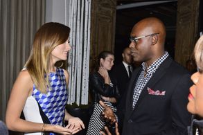 Cameron Bailey and Olivia Wilde