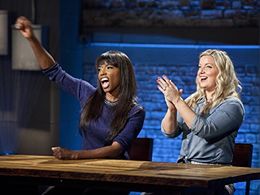 Lorraine Pascale and Damaris Phillips in Beat Bobby Flay (2013)