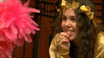 Lily in Merry Christmas