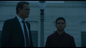 Jon Lindstrom and Reece Noi in Diary of a Spy (2022)