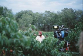 Paul Kular as Jay filming Until Branches Bend