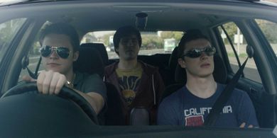 Jack Reynor, Fionn Walton, and Gavin Drea in What Richard Did (2012)