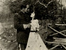 Joe King and Ann Little in With Lee in Virginia (1913)