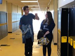 Brent Anthony and Bridget Crisonino in The Hunter's Anthology (2021)