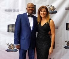 Ra Hanna and Judy Norton at the premiere of Nowhere To Hide