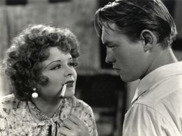 Clara Bow and Richard Cromwell in Hoopla (1933)