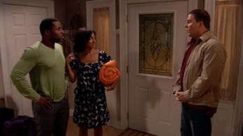 Still from Reed Between the Lines, opposite Malcolm-Jamal Warner and Tracee Ellis Ross. The friendly neighbor.