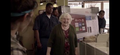 Photo Still of Alfred Adderly, June Squibb and Emmy Rossum on Shameless