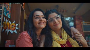 Apoorva Arora and Nupur Nagpal in College Romance: No More Secrets (2022)