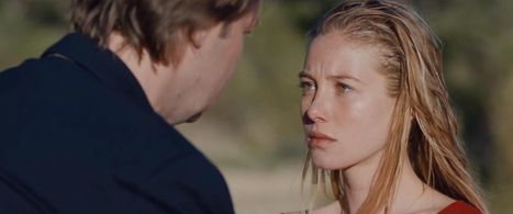 Christian McKay and Charlotte Vega in Provenance (2017)