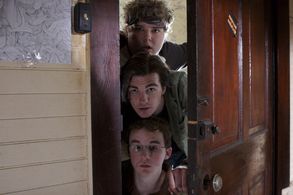 Drake Bell, Andrew Lewis Caldwell, and Kevin Covais in College (2008)