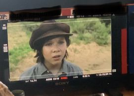 Behind the scenes filming At The End of the Santa Fe Trail