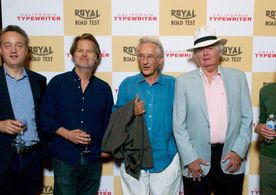 LOS ANGELES, CA - AUGUST 24, 2017: DGA SCREENING CALIFORNIA TYPEWRITER. Martin Howard, Doug Nichol, Ed Ruscha, Mason Wil