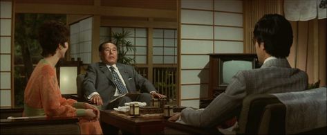 Gô Katô, Shin Saburi, and Karin Yamaguchi in The Castle of Sand (1974)