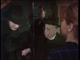 Daniel Abineri and Arthur Lowe in Bless Me Father (1978)