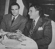 Marlon Brando and Stanley Kramer