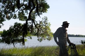 D.P. Wolfgang Held on set of Sophie and the Rising Sun