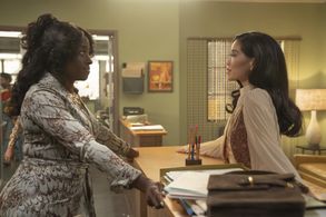 Idara Victor and Alicia Hannah-Kim in Minx (2022)