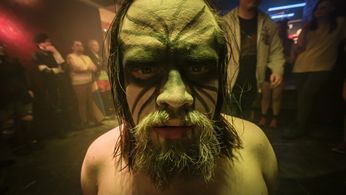 On the set of Turmion Kätilöt: Dance Panique music video (2017)