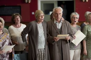 Vanessa Redgrave, Terence Stamp, and Taru Devani in Unfinished Song (2012)