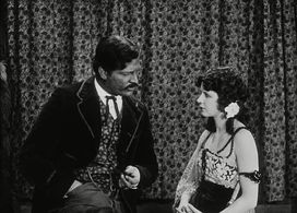 Gladys Hulette and Fred Kohler in The Iron Horse (1924)