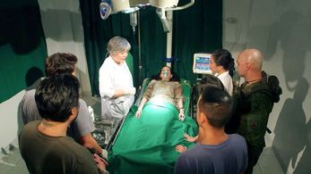 Desiree Del Valle and Sandy Aloba in Parasite Island (2019)