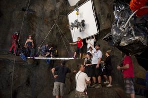 Alister Grierson, Richard Roxburgh, and Alice Parkinson in Sanctum (2011)