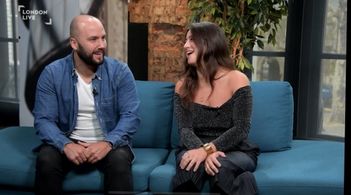 Scott Michael Wagstaff and Lauren Cooney on London Live for film Pendulum