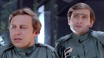 Olgierd Lukaszewicz and Jerzy Stuhr in Sexmission (1984)