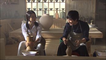 Kim Bum and Park Soo-Jin in Boys Over Flowers (2009)