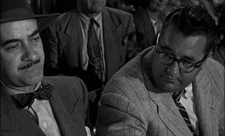 Robert Aldrich and Philip Bourneuf in The Big Night (1951)
