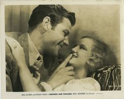 Joel McCrea and Peggy Ross in Business and Pleasure (1932)