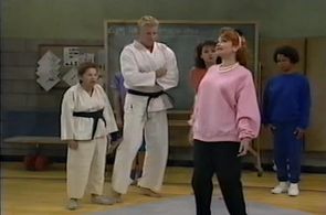 Charlotte Booker, Susan Cella, and Ilse Earl in Hi Honey, I'm Home (1991)