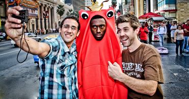 Mark Alexander Herz, Alvin Hsing, and Robert Hunter in HELL. A. (2014)