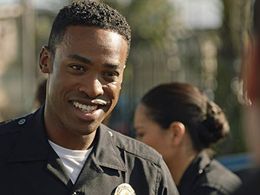 Alyssa Diaz and Titus Makin Jr. in The Rookie: Breaking Point (2019)