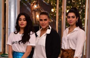 Neha Dhupia and Janhvi Kapoor in BFF's with Vogue (2016)