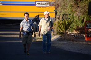 Steve with DP Brian Shanley (Lucky U Ranch)