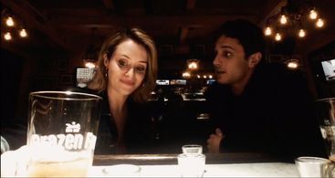 Claire Foy and Colin Woodell in Unsane (2018)