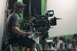 Filming at Infinite Studios, Batam Indonesia