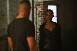 Charles Michael Davis and Tracy Ifeachor in The Originals (2013)