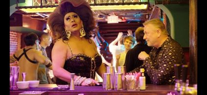 Poison and I (Roger) have a chat in Cowboy Boots