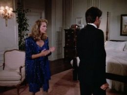 Leann Hunley and Gordon Thomson in Dynasty (1981)