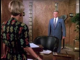 Larry Hagman and Kimberly Foster in Dallas (1978)