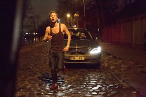 Rezija Kalnina and Ralfs Eilands in Swindlers (2018)