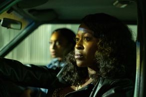 Christine Horn and Taylor Polidore in Snowfall: Fault Lines (2022)