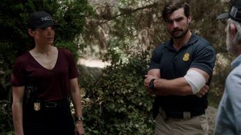 Caleb Alexander Smith and Katrina Law in NCIS
