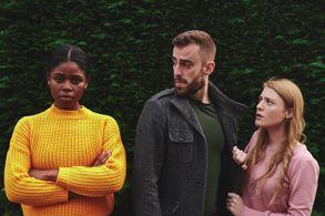 Olivia Beardsley, Joyce Saye, and David Thackeray in I Want It Back! (2019)