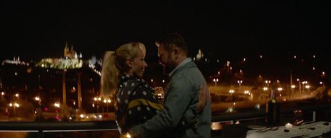 Karel Zima and Petra Hrebícková in Stestí je krásná vec (2020)