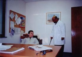 James Kissane and Evander Duck Jr. in Meet the Pitts (2004)